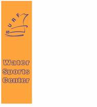   WATER SPORTS CENTER  3m x 1m