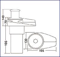    700W 12V INOX 316 